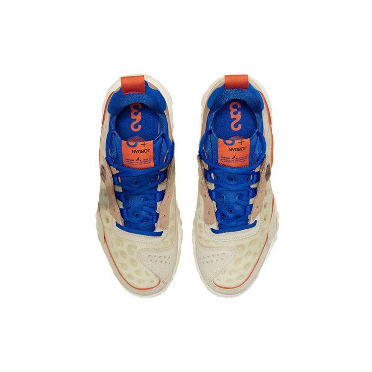 Air Jordan Jordan Delta 2 Hyper Royal Orange Женские кроссовки Крем Кокосовое молоко Конопля CW0913-101