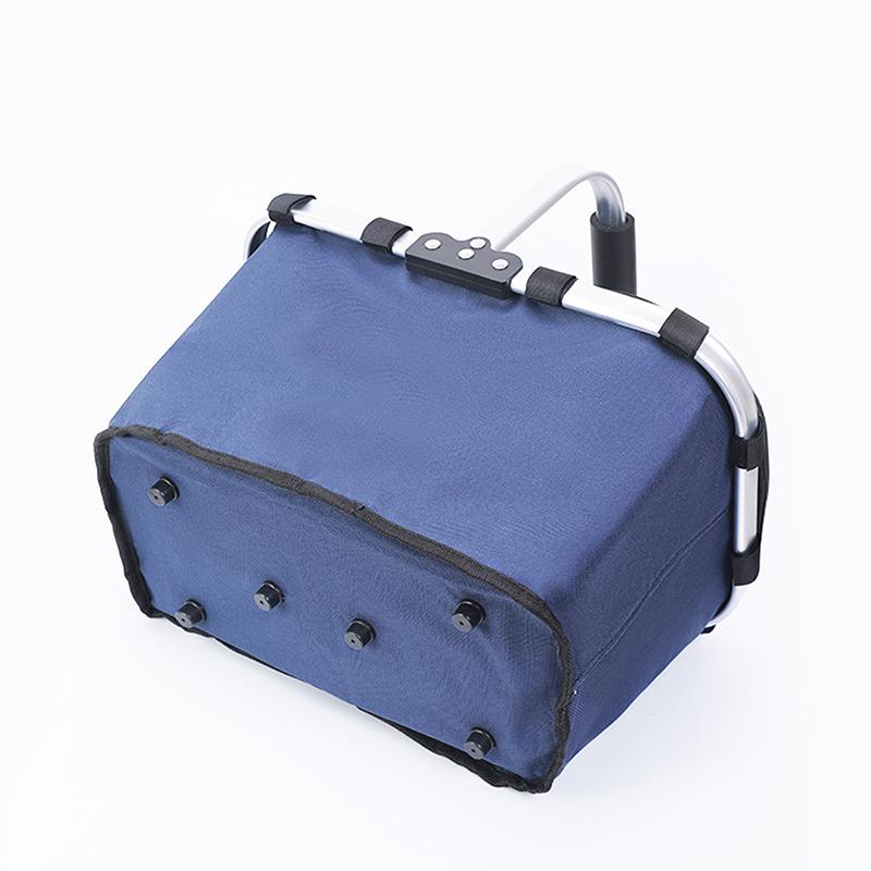 Складная корзина для пикника Удобная транспортировка еды Складная термосумка Корзины для покупок Прочная корзина для еды