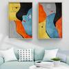 Nordic Abstract Oil Painting Color Fashion Graffiti Art Canvas Painting Living Room Corridor Office Home Decoration Mural No Frame