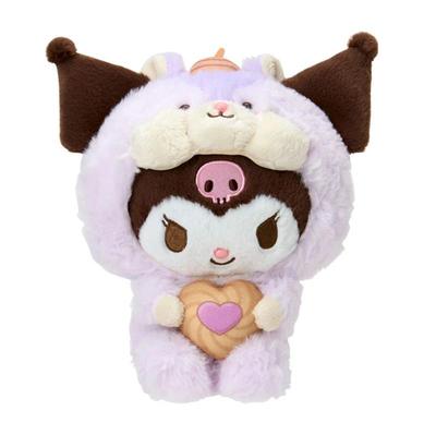 Мягкая игрушка Sanrio KUROMI (Пушистая белка) Новые персонажи Sanrio из Японии