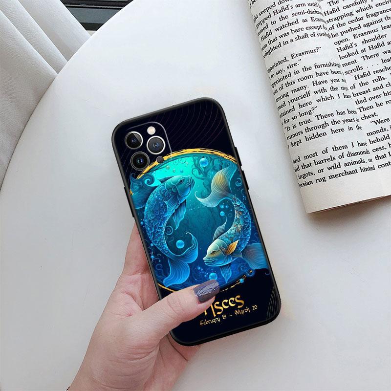 Чехол для телефона с картой 12 созвездий для Samsung Galaxy S20 S21 Ultra FE Plus A26 A30 A30S A31 A52 A42 A50 A50S