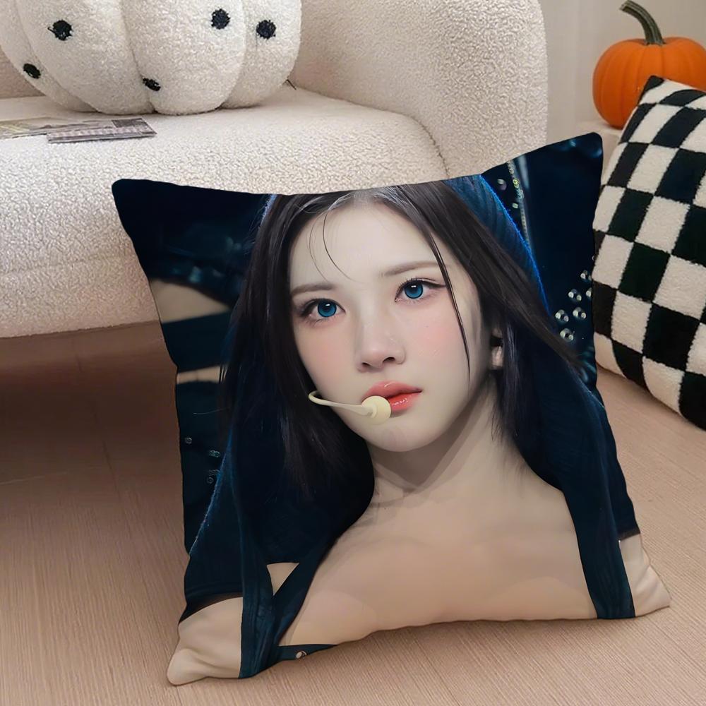 actor classic CChoi Ji Woo Cushion Cover Throw Pillow Cover Hidden Button Durable Polyester Chair Cushion