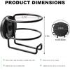 Magnetic Cup Holder for Car, Portable Cup Drink Holder Horizontal Mount on Metal Surface, Heavy Duty Stainless Steel Bottle Holders for School Bus