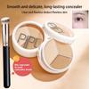 3 Color Concealer Palette Cream Texture Covers Acne Marks Dark Circles Multifunction Face Makeup
