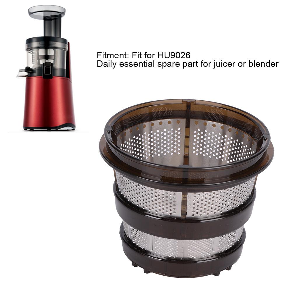 Stainless Steel Mesh Juicer Coarse Mesh Filter Strainer Replacement Accessories Fit for HU9026