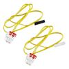 2pcs Refrigerator Refrigerator Defrost Sensor Temperature 5K Probe for Rs2533Vk/Xaa