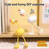 Funny Chicken Night Light Flexible LED Desk Light with Bendable Neck And Movable Limbs Portable Bedside