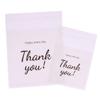 100Pcs Plastic Candy Gift Bags Thank You Cookies Baking Packaging Bag  Xmas Gift Packaging Bags