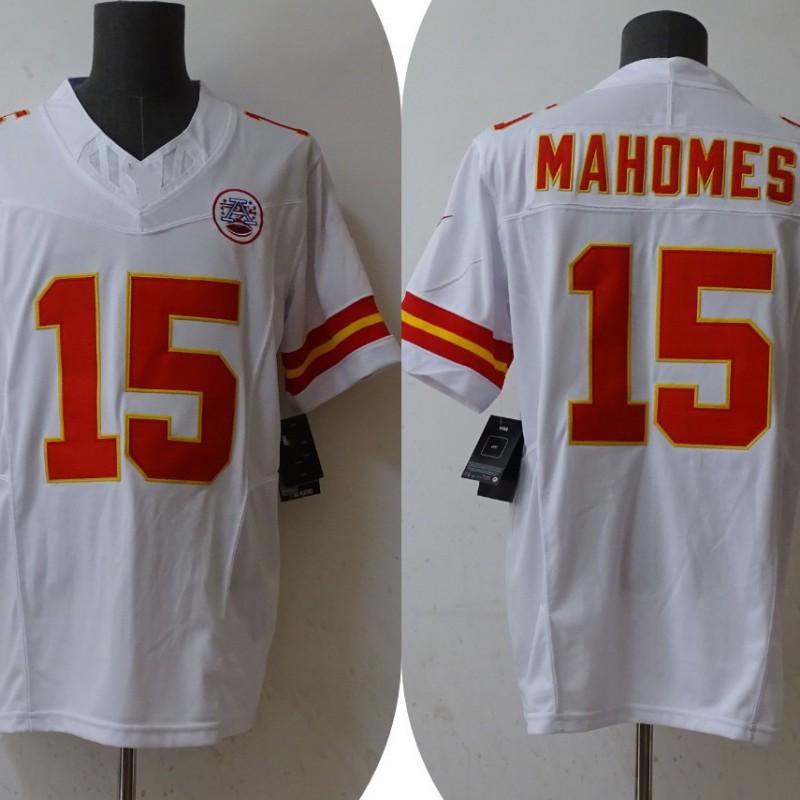 Vintage 3rd Gen Chiefs Football Jersey 15 Mahomes 87 Kelce 10 Men