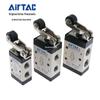 Пневматический клапан AirTAC M3R110/210-06/08 с роликом