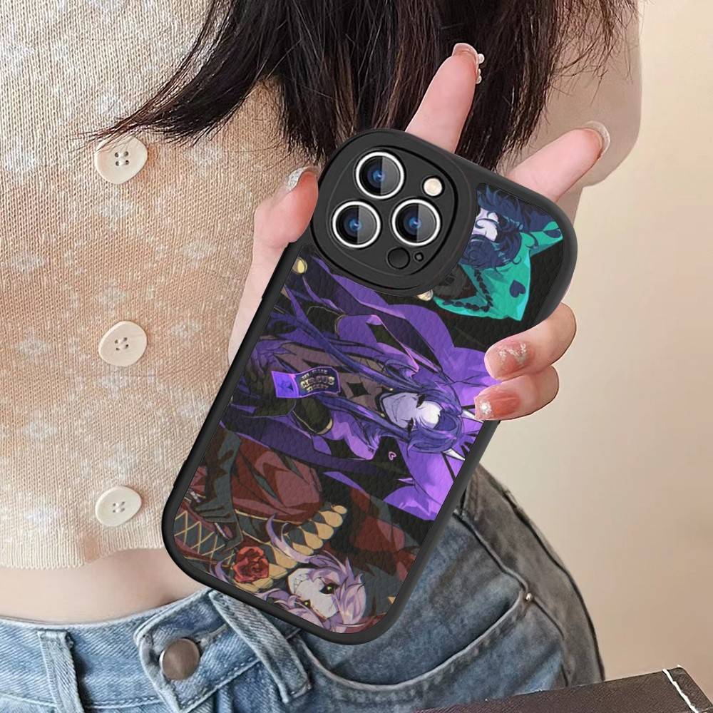 Чехол для телефона из силикона с рисунком Пьеро из Цирка Уродцев Для IPhone 16 15 14 13 12 11 Pro Max Mini Кожаный Мягкий Чехол