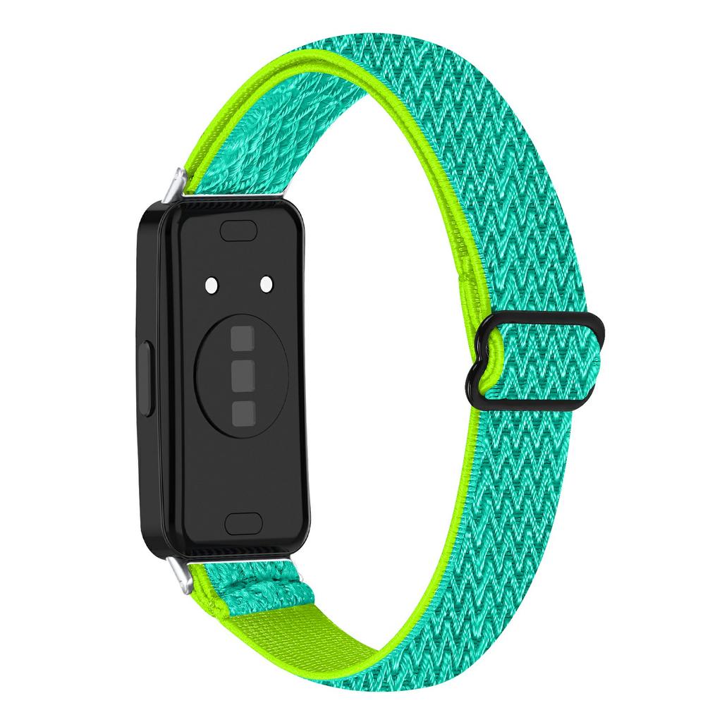 Для Huawei Band 10/9/8 Регулируемый нейлоновый ремешок для часов Волнистый дизайн Эластичный браслет