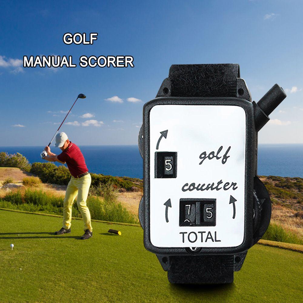 Golf Accessories Plastic Scoring Keeper Mini Watch Scorers Golf Score Counter Golf Stroke Counter