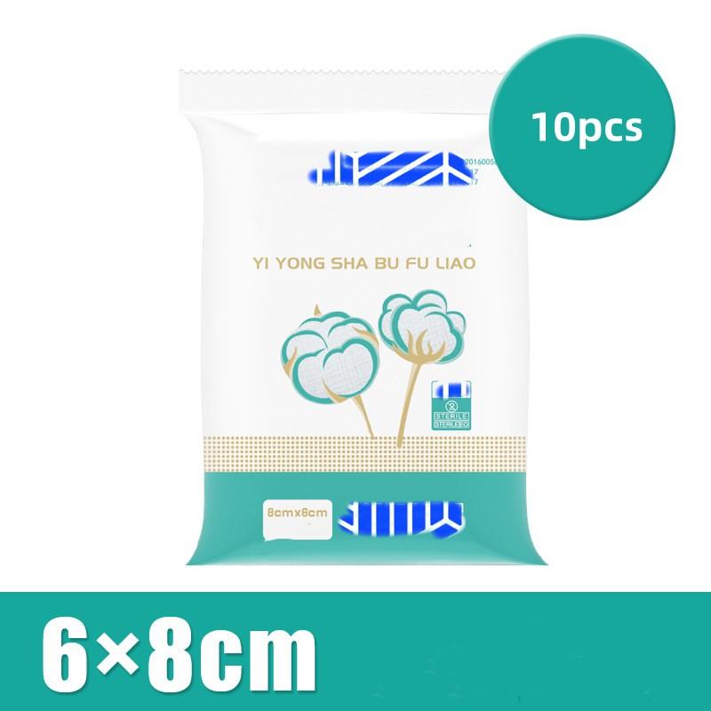 10 шт. высококачественная марлевая водонепроницаемая повязка для первой помощи в индивидуальной упаковке