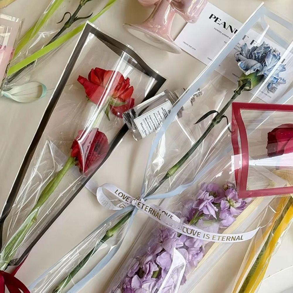 50 шт. водонепроницаемый упаковочный мешок для цветов упаковочные материалы для букетов свадебный материал