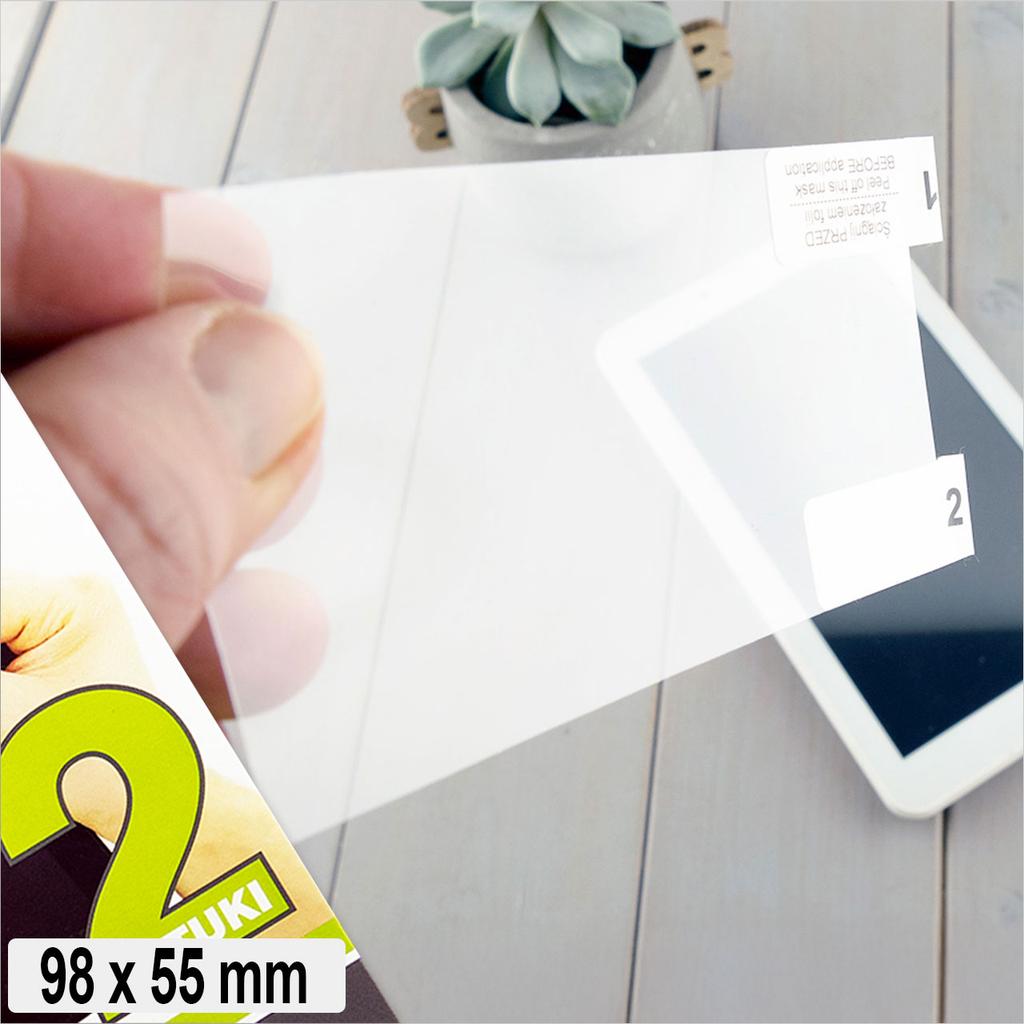 VITU Screen Protector Film, 2-Pack, 98x55mm (9.8x5.5cm) – 4.4"