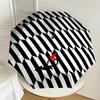 1PC stripes pattern Automatic Open/Close Umbrella with Windproof, 8-Rib Sturdy Canopy, Durable Ribs, Fashionable Design1386A