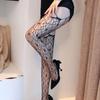 Goth Pattern Silk Stockings Gothic Vintage Dark Fishnet Tights Women Alternative Sexy Spider Web Witch Pantyhose