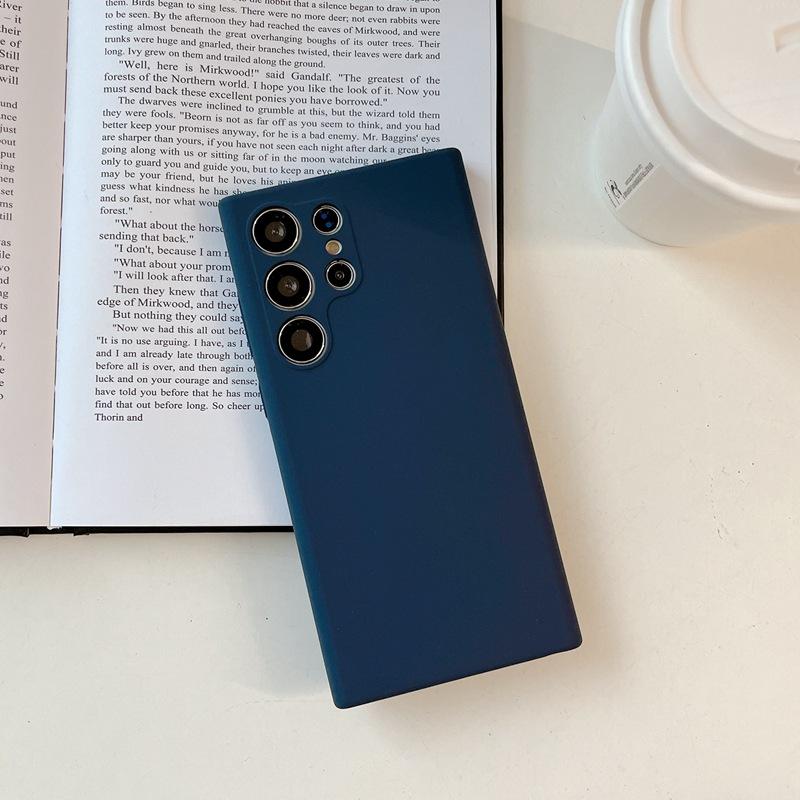 Подходит для Samsung Galaxy S25 Жидкий силиконовый чехол для мобильного телефона S23 Ultra Полностью закрывающий противоударный чехол Мягкий чехол 24