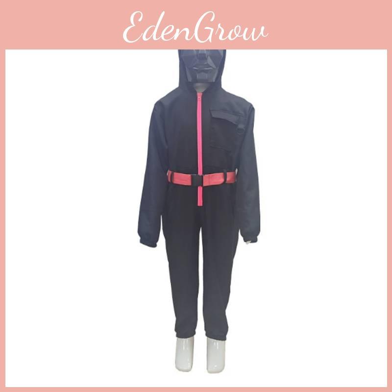 Костюм для косплея по игре Squid Workwear, детский комбинезон, костюм на Хэллоуин для выступлений