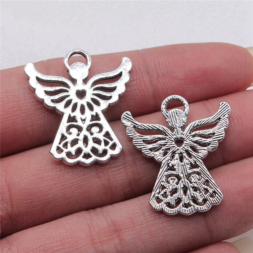 Большие подвески-ангелы, кулон, пара, ювелирные изделия, необычные подарки для