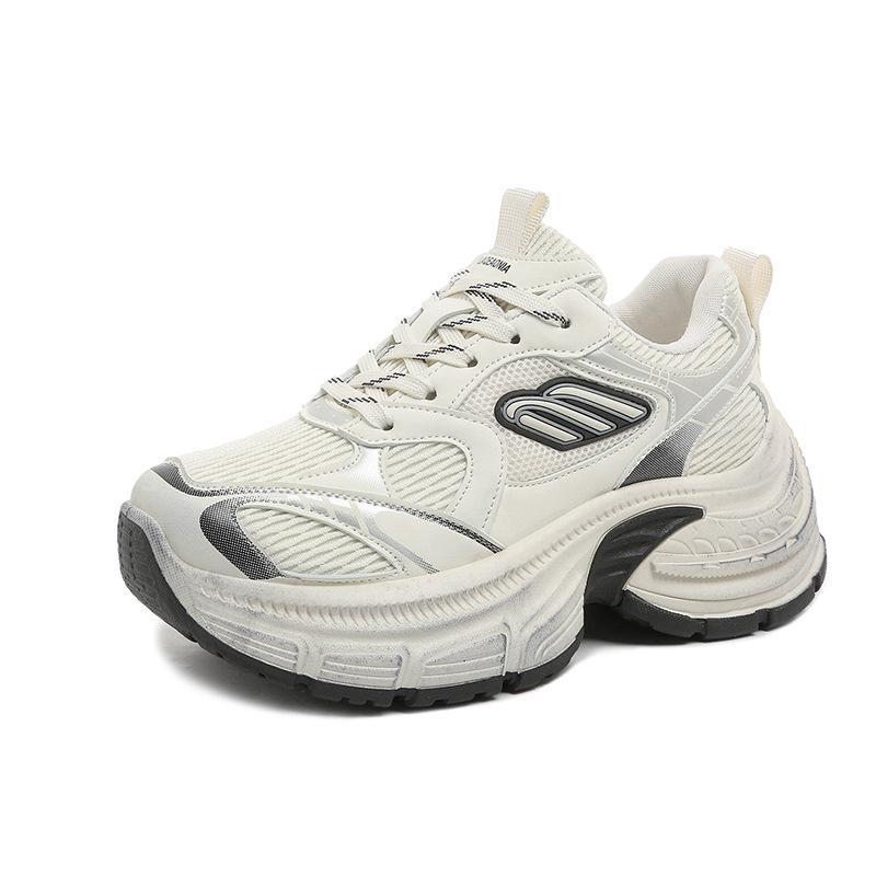 Paris old dad shoes women 2025 новые модные универсальные сетчатые дышащие нескользящие повседневные спортивные кроссовки