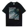 Футболки с графическим принтом Crystal Castles Doe Deer, повседневные винтажные футболки в стиле хип-хоп унисекс, женские футболки в стиле готик-рок больших размеров