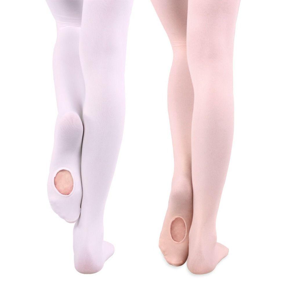 60D Ballet Tights with Hole Seamless Pantyhose New Dance Stockings for Girls