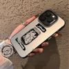 Модный персональный чехол для iPhone 17 с сердцем и яблоком для 16, 15 Pro Max, 14