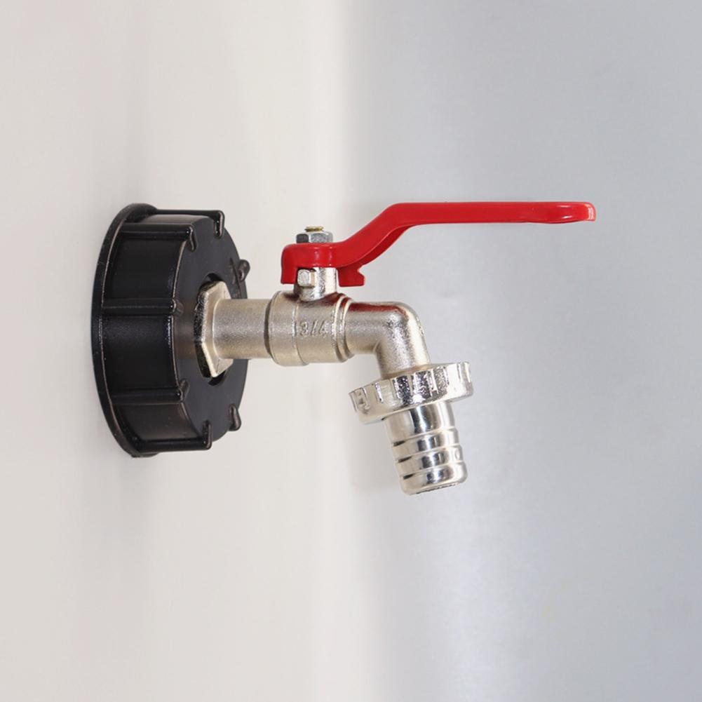 Reliable Rainwater Solution with IBC Adapter and 34 Outlet Tap for IBC Tank