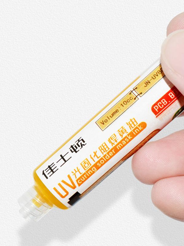 10 см3 УФ-отверждаемая паяльная маска паяльная паста чернила для печатных плат BGA изоляционная защитная паяльная паста флюсовое масло