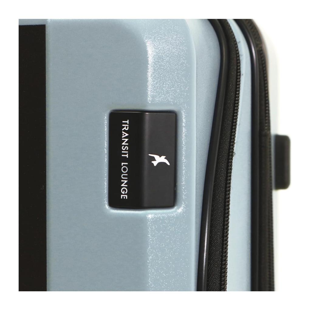 Чемодан Hem 62L Carry Case Чемодан Carry Bag Top Open LOUNGE Оснащен замком TSA, расширяемая жесткая молния для переноски, черный цвет [Transit Lounge] 55,5 см, 4,4 кг