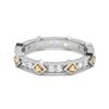 Citrine Eternity Band Ring- 925 Sterling Silver