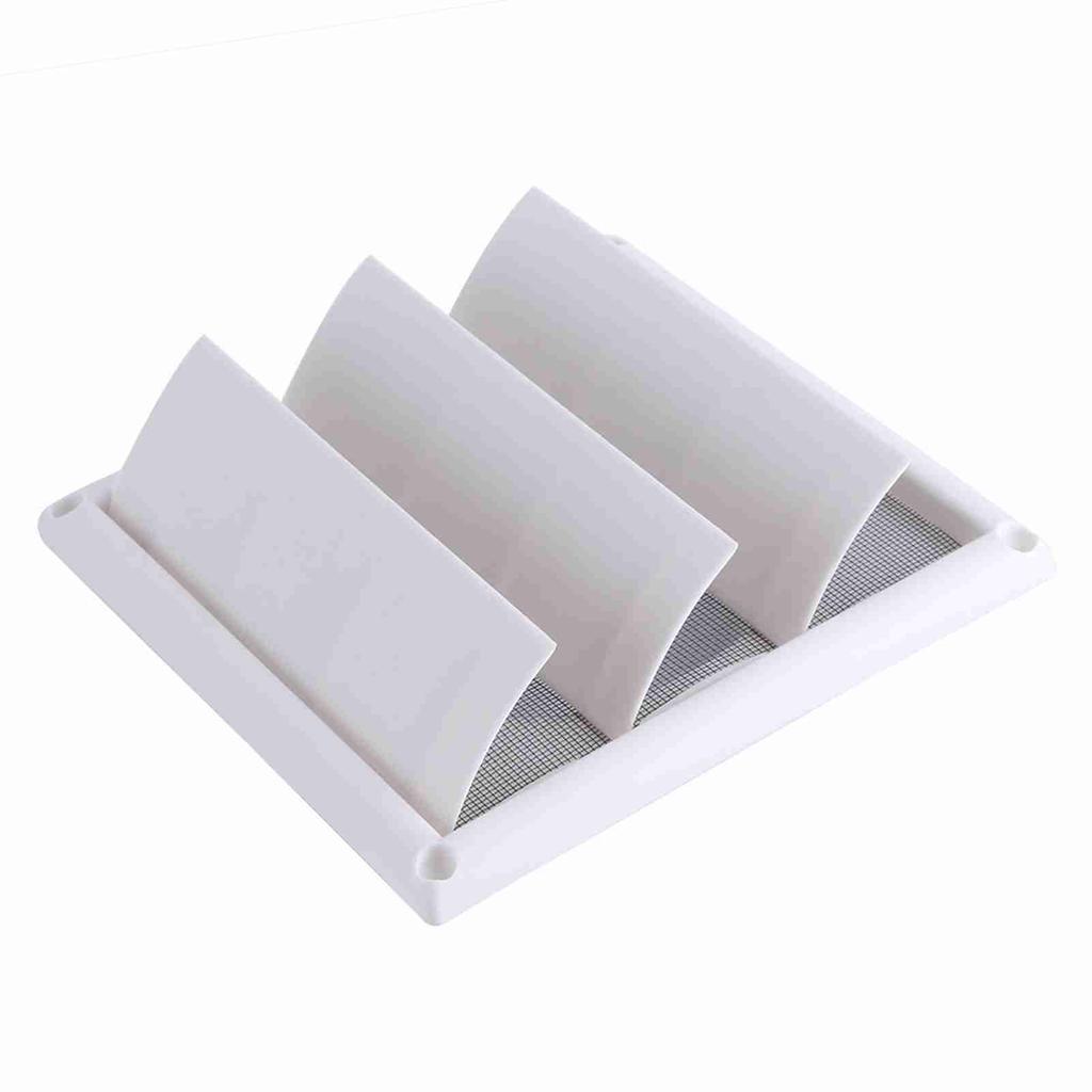 1 шт. пластиковая вентиляционная решетка крышка 3 заслонки настенная воздуховодная вентиляционная решетка с сеткой новая 20*20 см