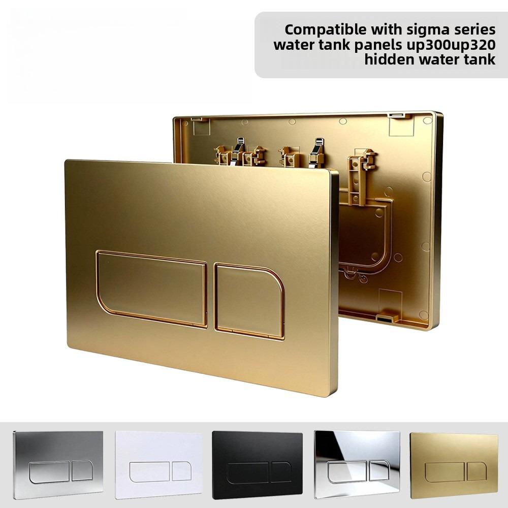Toilet Button for GEBERI-T Sigma 01/ 08/ 20/ 30/ 50/ 60, Samba Flush Plate for Up300 Conceal Cristern Geberi-t Sigma Tank Panel