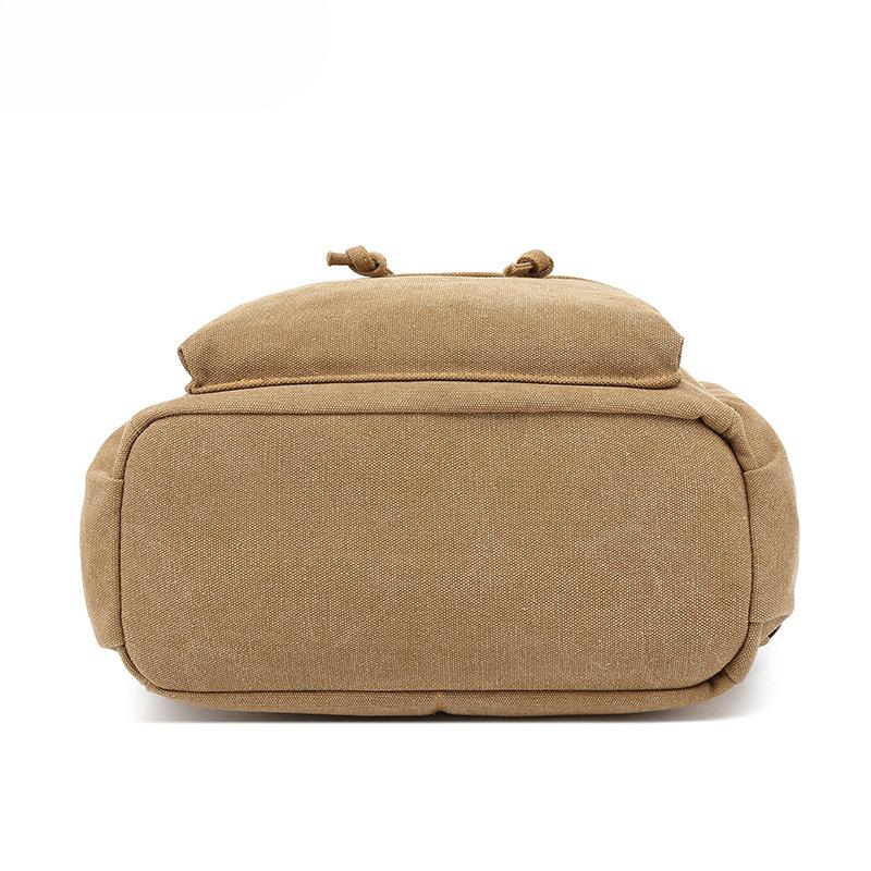 Холщовый рюкзак повседневный мужской рюкзак ретро Crazy Horse кожаная дорожная сумка для улицы Холщовая сумка