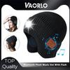 VAORLO Bluetooth плюшевые наушники-шапки с фонариком HiFi стерео музыка супер бас гарнитура HD шумоподавление наушники для всех смартфонов