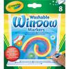 Crayola Window Marker Pen 8 Colors Removable Window Pen Window Markers 588165 Genuine Product