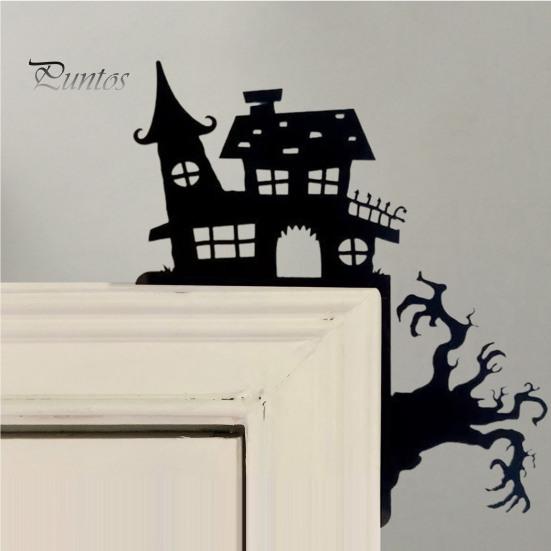 Угловая табличка на дверь на Хэллоуин, деревянная черная тыква, ведьма, паутина, замок, дверная рамка, табличка для украшения домашней вечеринки на Хэллоуин