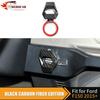 Carbon Fiber Engine Start Stop Button Cover For Ford F150 2015+/Bronco -2024