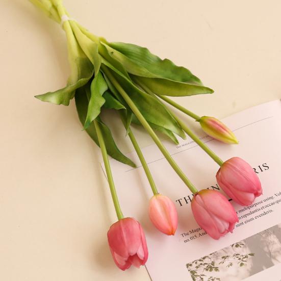 Красивые искусственные тюльпаны PE Hands, привлекательный реквизит для съемки