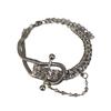 Shiny  Choker For Women Luxury Delicate Punk Splicing Chain Necklace Bracelet Temperament Collars Buckle Shape Jewelry