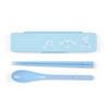 Sanrio (SANRIO) Sanrio Chopsticks & Spoon Set Cinnamoroll Cinnamoroll 1.8 X 18.8 X 4.7cm New Life Lunch Goods Character 294411 SANRIO