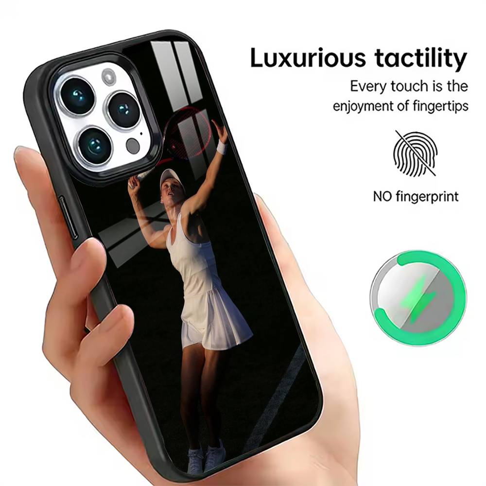 Popular Female Athlete Art Print Phone Case For iPhone17,16,15,14,13,12,11 Plus,Pro Magnetic with Magsafe Wireless Charging