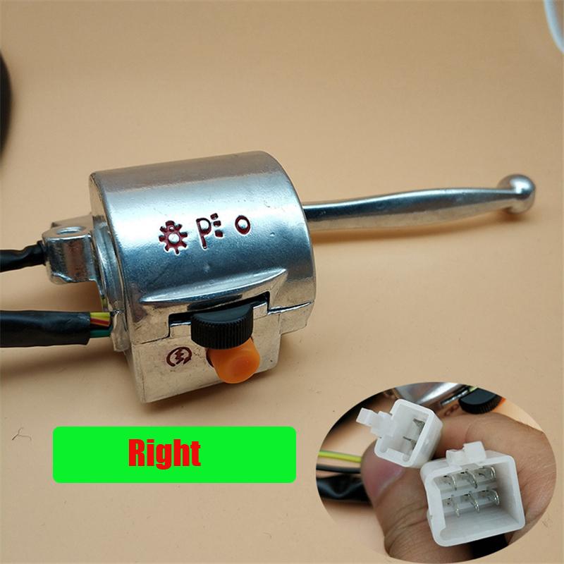 Motorcycle Handle Switch for Jialing Honda Dayang Lifan Loncin JH70 CD70 JL70 70cc Motorbike Left Clutch Right Brake Switches