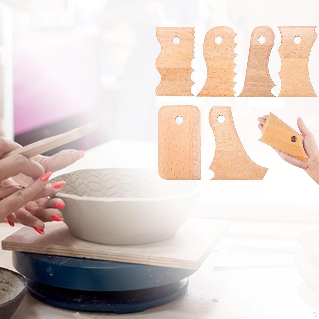 7 предметов гончарного инструмента, обрезка, сглаживание, резка, гравировка, лепка из глины