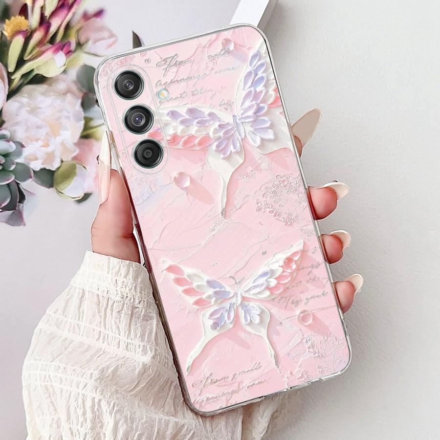 Case for Samsung Galaxy M34 M54 M55 5G New design TPU Silicone Soft Cover for Samsung M546B M556B M346B Coque Protective Capa