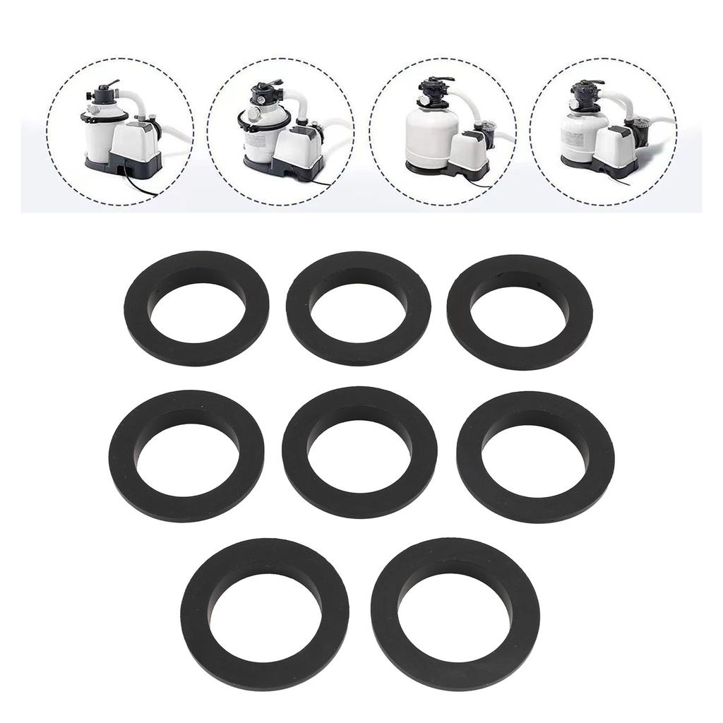8 шт. 11412 Комплект прокладок двигателя насоса для песчаного фильтра с L-образным уплотнительным кольцом для бассейна, совместимый с 26323CA 26323EH 2633
