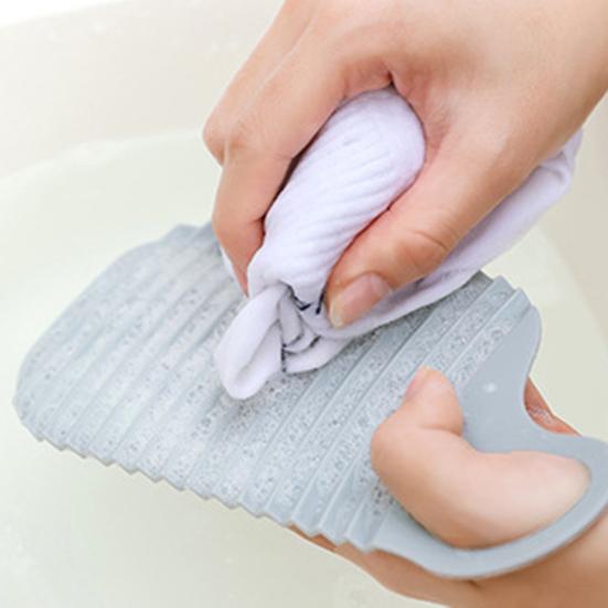 Милая доска для мытья рук для дома с маленькой щеткой, ручная доска для мытья рук, прочная, нескользящая, долговечная