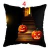 Halloween Horror Pillow Cover Sofa Car Waist Cushion Cover Pillow Case Bedroom Decoration Waist Cushion Cover (no Interior)